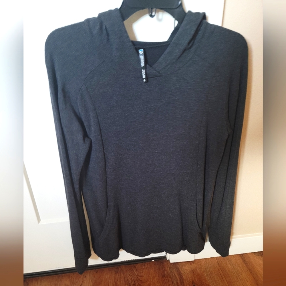 Kuhl heathered grey hoodie